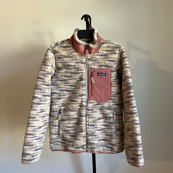 Patagonia Tops - Patagonia Retro X Jacket in Space Dye Oatmeal Size M